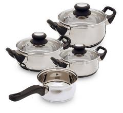 BATTERIE DI PENTOLE INOX