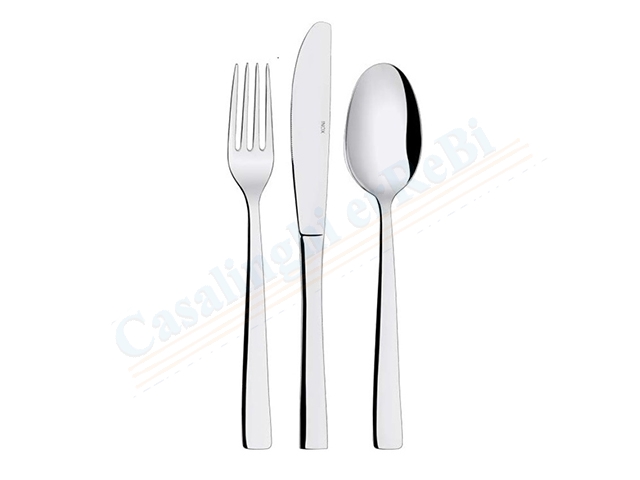 CARTELLA GRIGIA PZ.12 CUCCH.TAV.MARE INOX FN801201