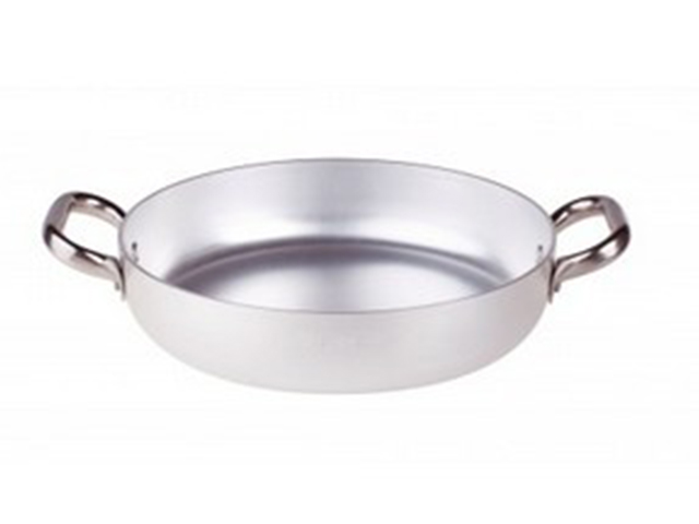 TEGAME ALLUMINIO 2/M 3MM CM.26X37,5XH5,5 KG 0,8