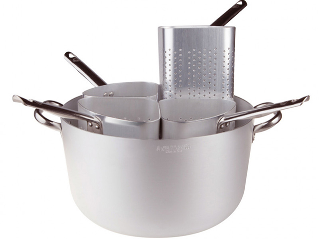 CASSERUOLA ALTA CUOCIPASTA +4 SPIC.2/M.ALL.AL.CM.40H22 LT26