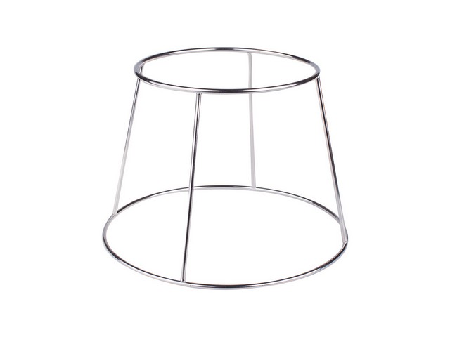 SUPPORTO VASSOIO ACCIAIO CROMATO CM.20X28XH20