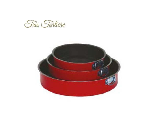 *TRIS TORTIERE CM.18/22/28 SIMPLY LIne