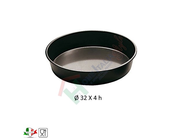 TORTIERA LAMIERA BLU ALTA CM.36XH4