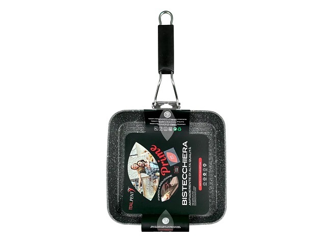 *BISTECCHIERA QUADRA CM.28 PRIMELINE