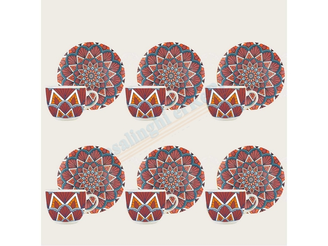 S/6 TZ. CAFFE\' C/PIATTO 55934