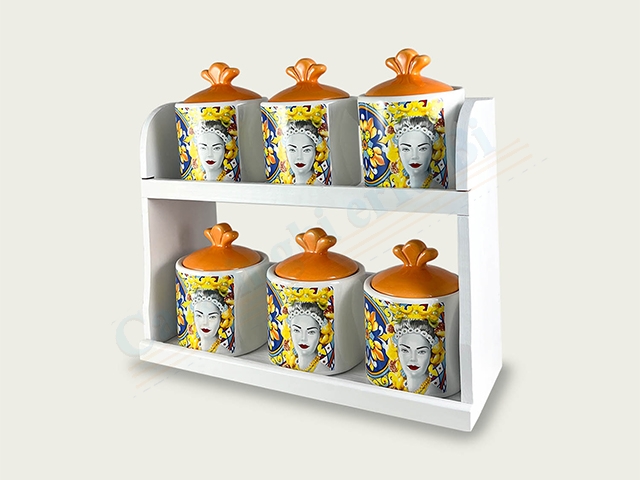 S/6 BARATTOLI 7X7X10 C/MENS CALT