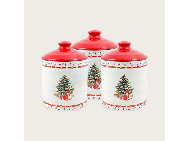 TRIS BARATTOLI CERAMICA 56214