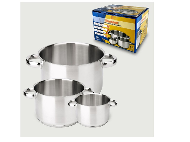 *DIAMOND S/3 PENTOLE CM.18/20/2258286