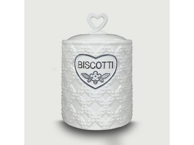 BISCOTTIERA CM.17XH18 BIANCA 70002