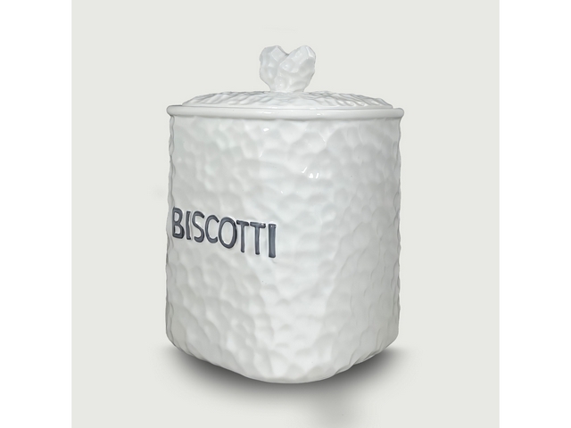 BISCOTTIERA CM.17X17XH18 BIANCA    70004