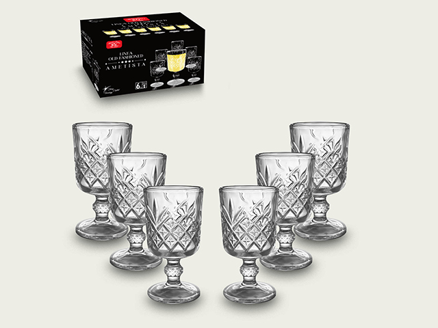 BICCHIERI C/6 ML.65 AMETISTA