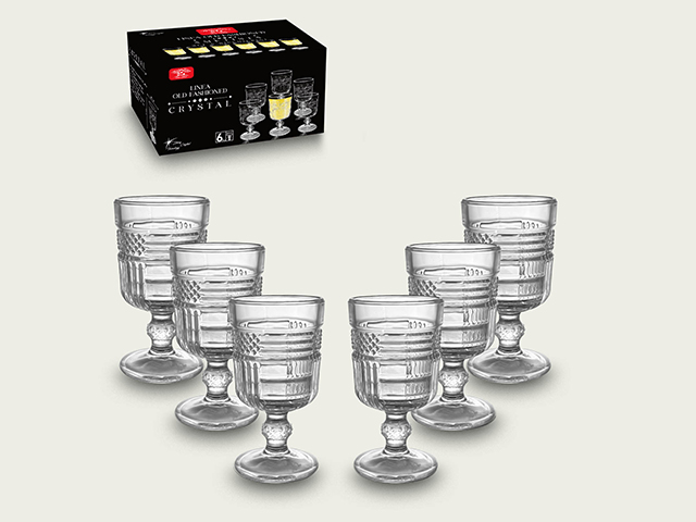 BICCHIERI C/6 ML.65 CRYSTAL