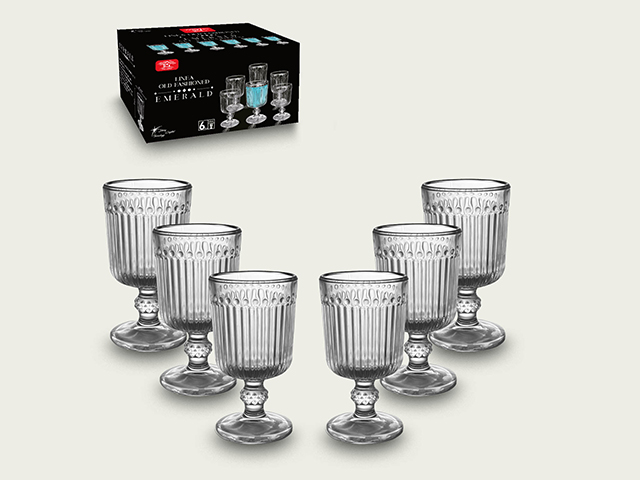 BICCHIERI C/6 ML.65 EMERALD