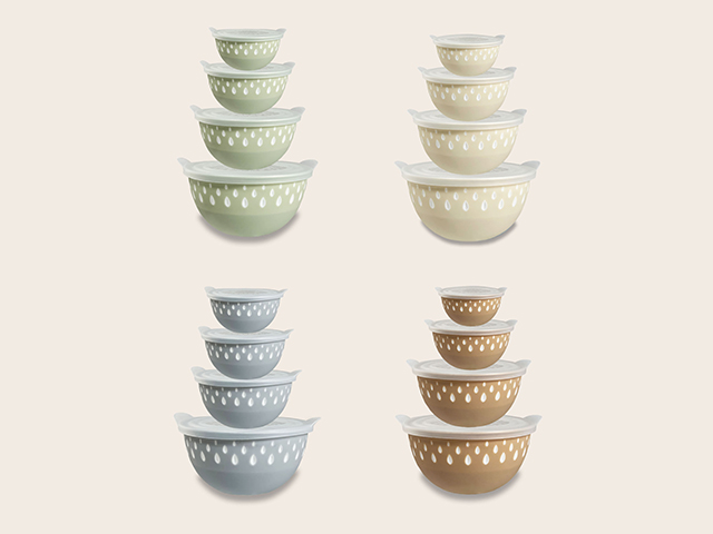 *CIOTOLA 4PZ C/COPERCHIO CM 16/20/24/28  80204