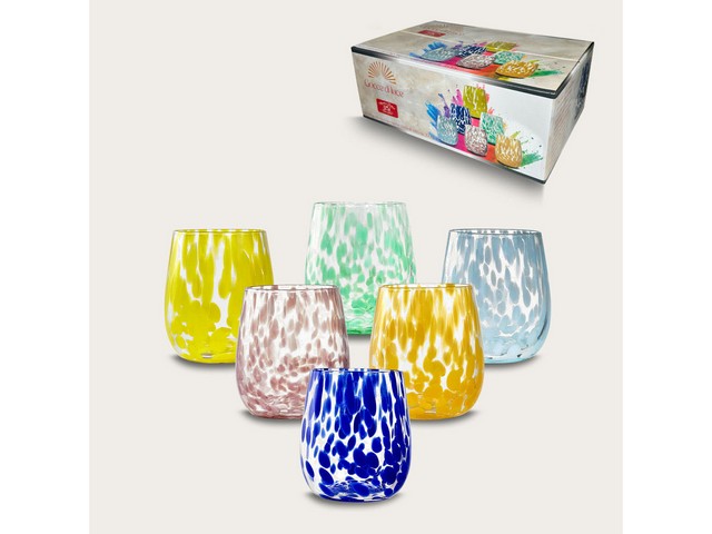 GOCCE DI LUNA S/6 TUMBLER 58824