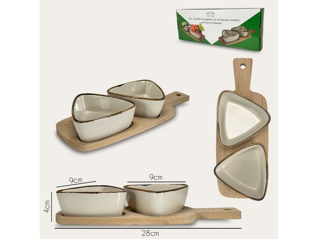 CIOTOLE 2PZ REACTIVE C/VASSOIO 956108