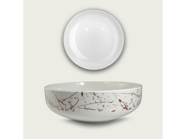 MARBLE WHITE BOWL CM24 H8 956248
