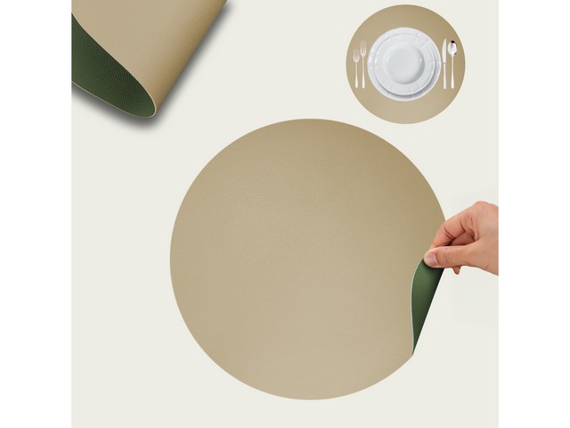 TOVAGLIETTA CM38 BISCOTTO+VERDE    956321 SIMILPELLE