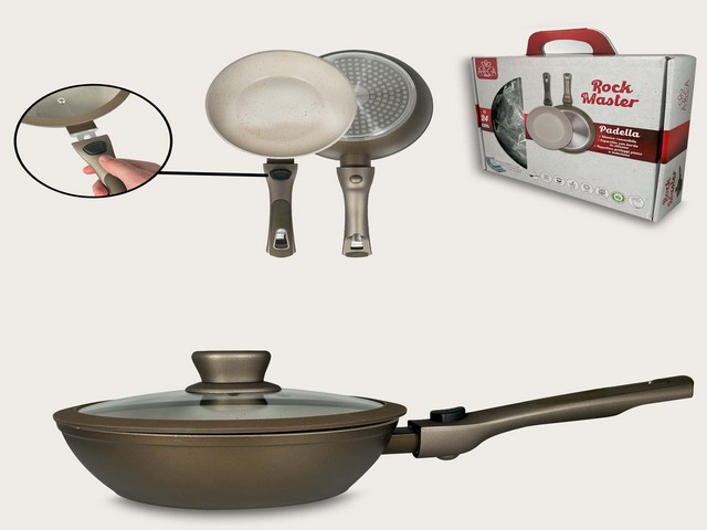 PADELLA CM.20 C/COPERCHIO 956261    ROCK MASTER