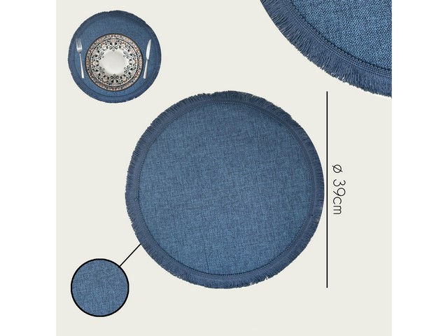 TOVAGLIETTA TONDA CM.39 BLUETTE956170