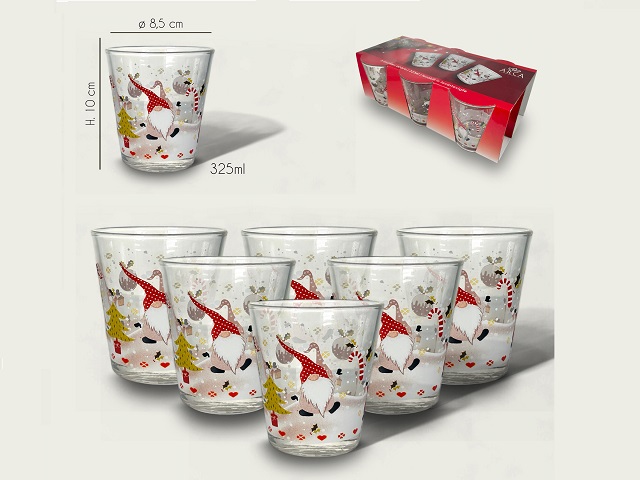 *BICCHIERI 6PZ 30CL 956826