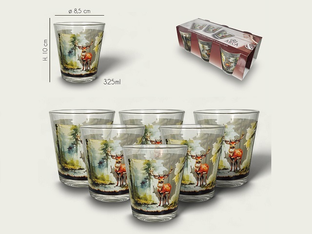 *BICCHIERI 6PZ 30CL 956825