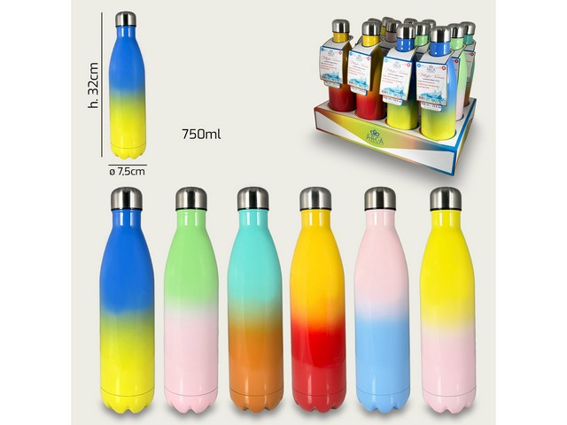 BOTTIGLIA TERMICA INOX 750ML 1036