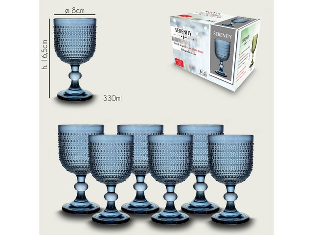 CALICI SERENITY C/6 BLU 956269