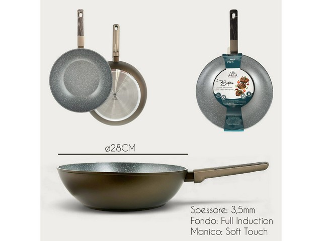 SOPHIA PADELLA WOK 28CM 1156