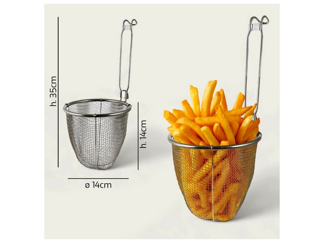 CESTELLO COLATUTTO 14X14XH35CM 1257