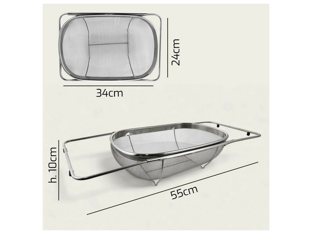SCOLAPASTA DA LAVELLO 34X24XH10CM 1265