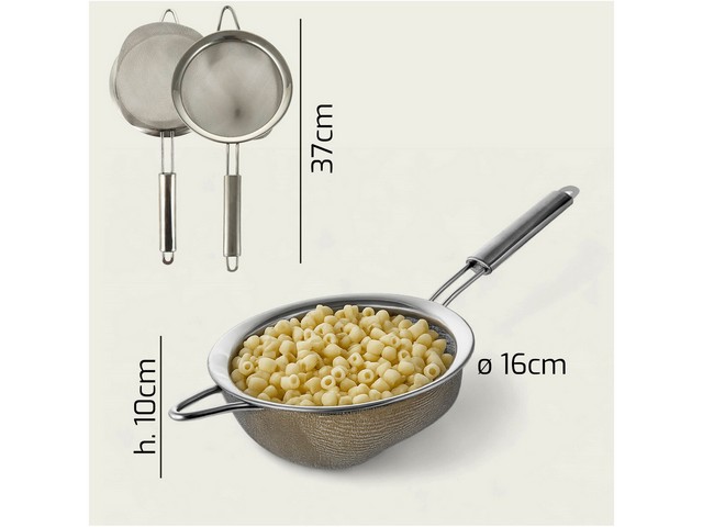 COLINO INOX 16X10H37CM 1266