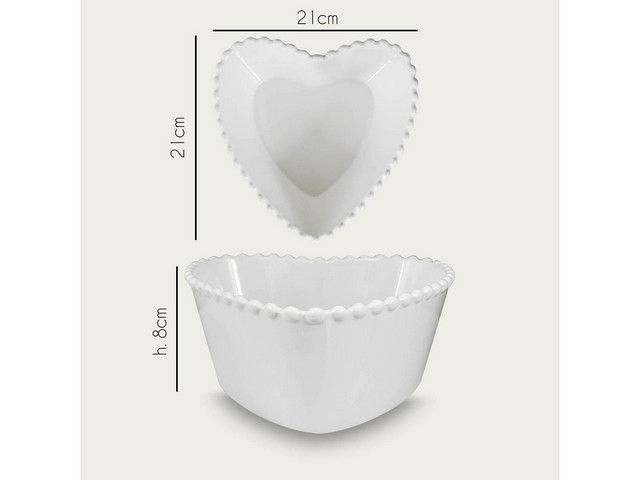 CIOTOLA CUORE 21X21XH8CM 956124