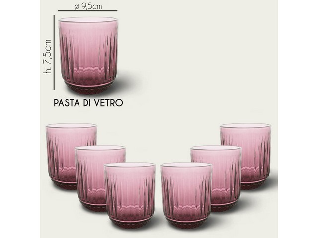 S/6 BICCHIERI ROYAL PORPORA 1229