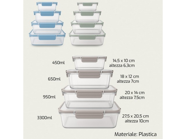 FRESKO CONTENITORE 4PZ C/COP.1317
