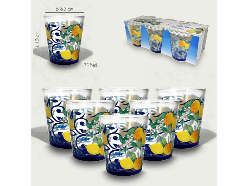 BICCHIERI C/6 CL.33 MINORI 1550