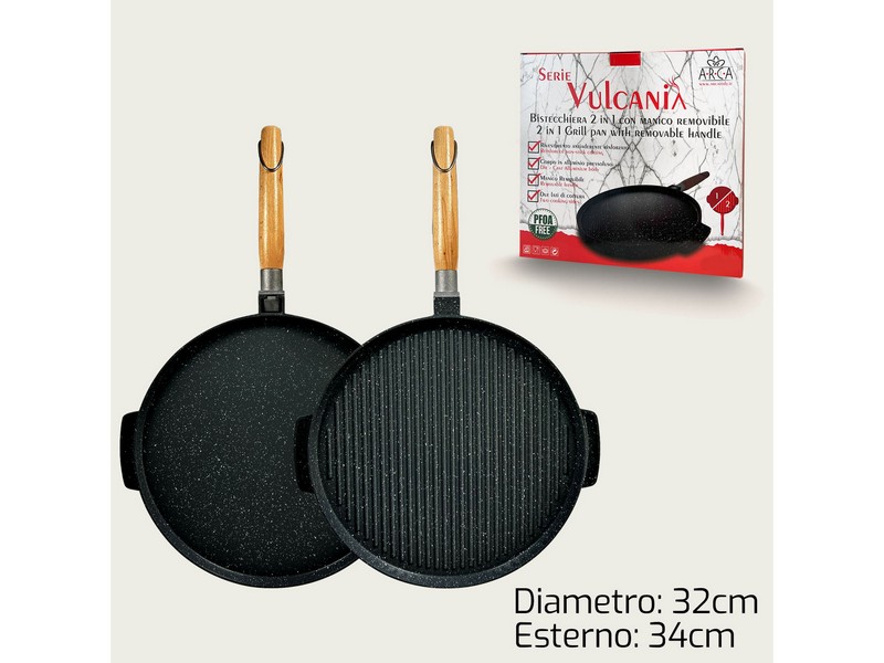 VULCANIA GRILL DOUBLE CM.32 80306
