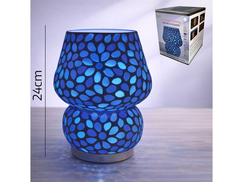 LAMPADA MOSAICO ROSONE CM.18XH24 LINEA LUMINIA 1424