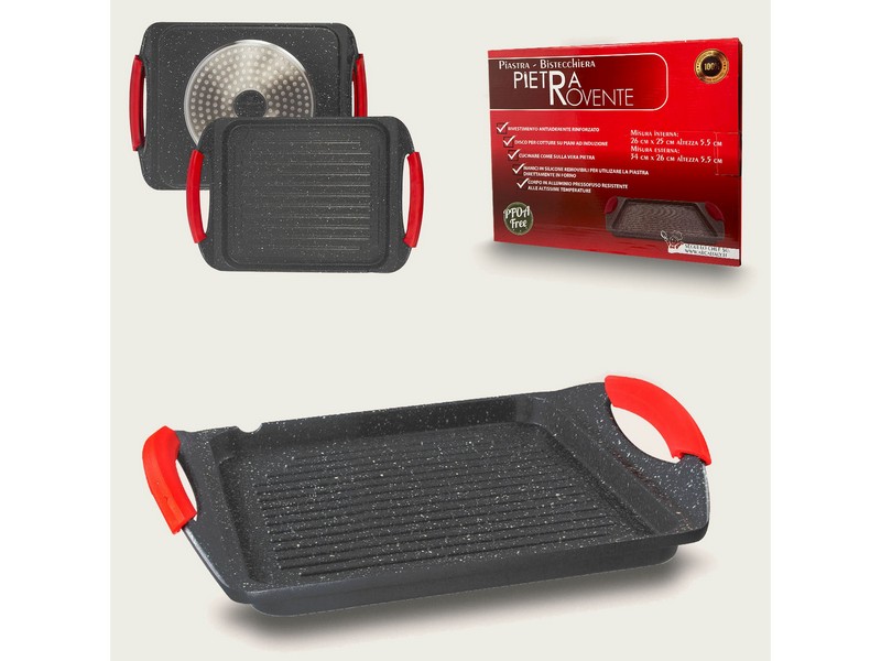 PIASTRA CM.34X26 INDUZIONE P.ROVENTE 80289