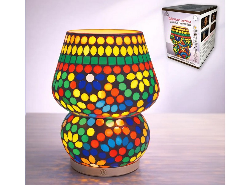 LAMPADA MOSAICO ROSONE H19 D.151417