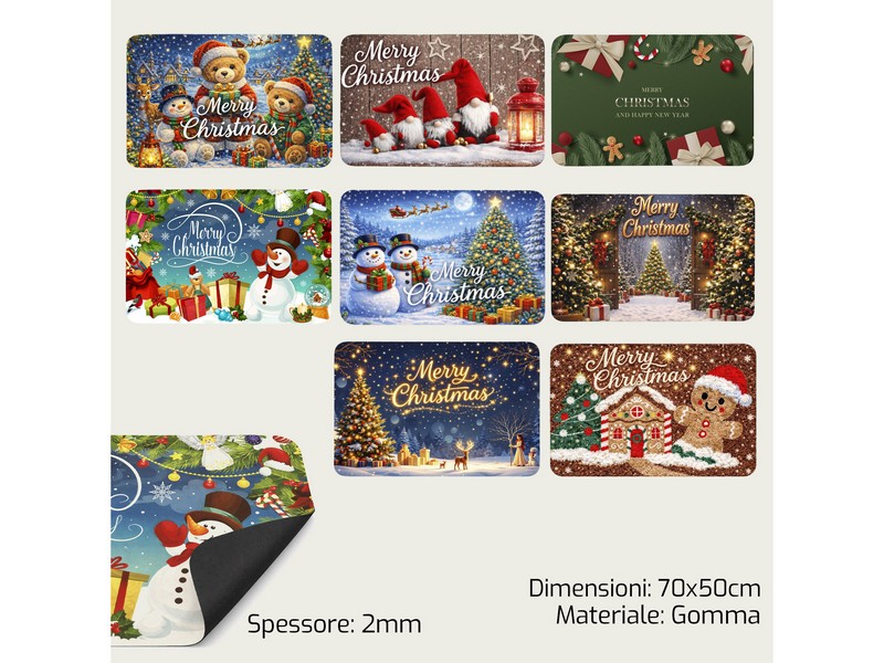 *TAPPETO NATALE CM.70X45  1739