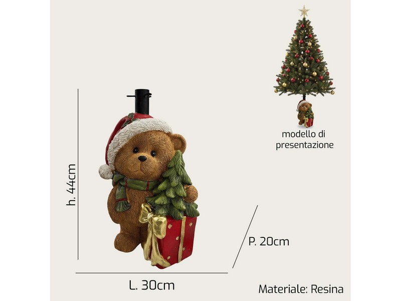 *BASE ALBERO RESINA CM.44H 1734