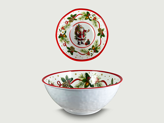 SANTA CLAUS CIOTOLA CM.22 MELAMINA 58238