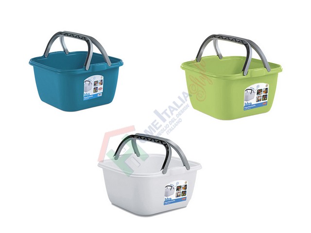 SUPER BASIN IDRA SQUARE W / HANDLE STEF.