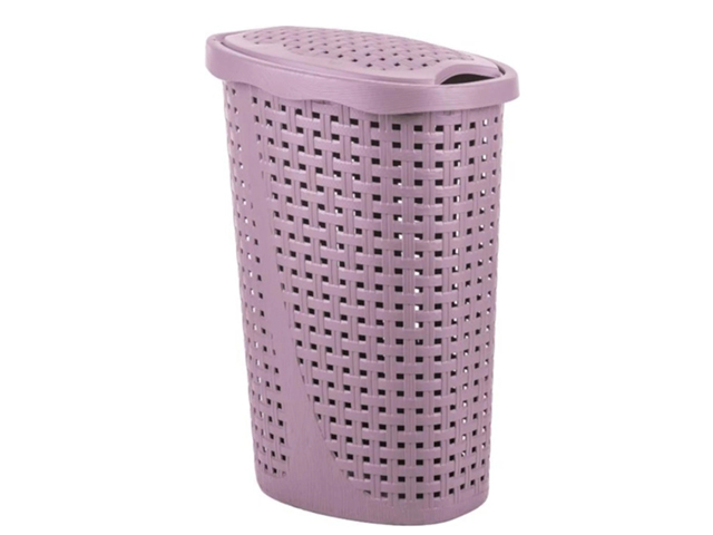 *PAGLIA PORTABIANCHERIA LT.43 LAVANDA31,5x40x60h