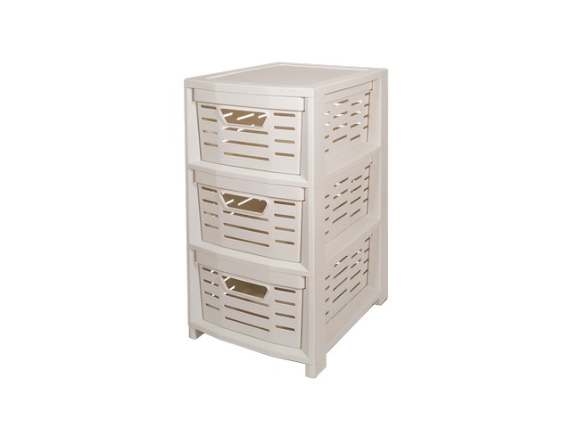 CARRELLO MULTIUSO UNIKO BIANCO 3 CST