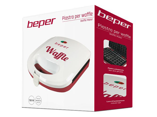 WAFFLE MAKER LINEA H BT.602H 780W