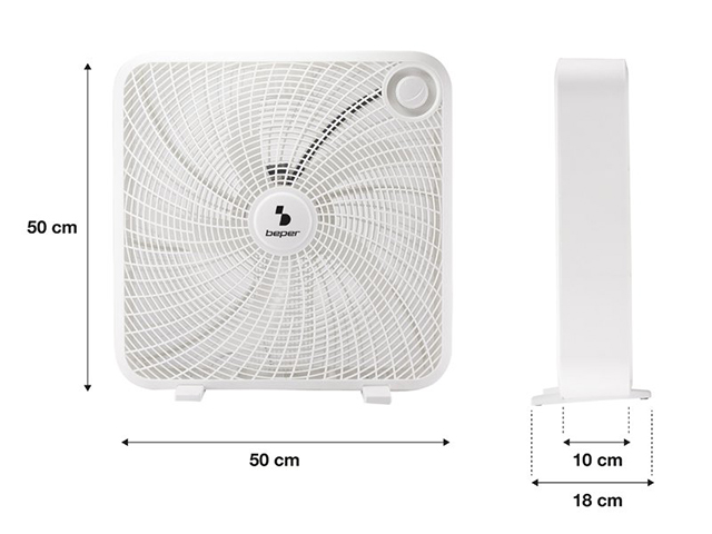 VENTILATORE BOX FAN CM.50 P206VEN550
