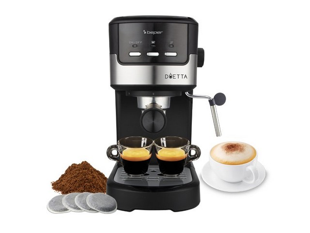 MACCHINA CAFFE ESPRESSO DUETTA 2IN1 P101CAF100
