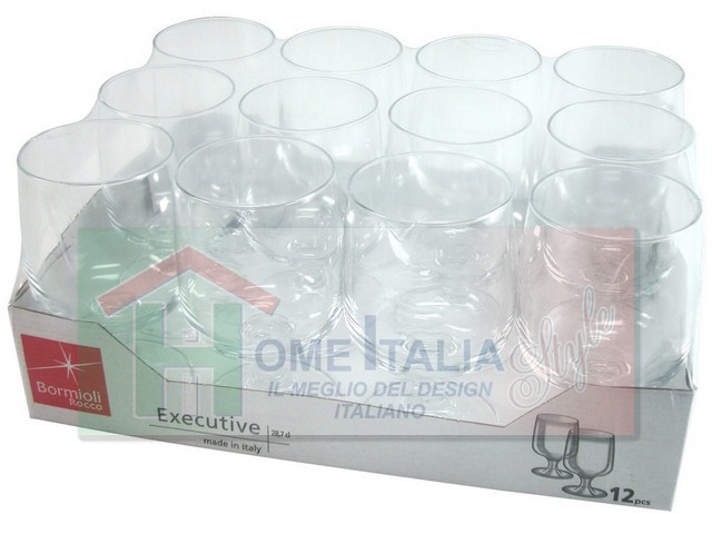 EXECUTIVE GLASS WATER PACK / 12 CL.28,7 GLASS